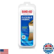 Band-Aid Brand Flexible Fabric Adhesive Bandages for Wound Care and First Aid