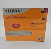 Netgear 54 Mbps Wireless Router: WGR614