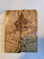 Stabilized Spalted Maple Knife Scales #11
