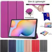 For Samsung Galaxy Tab S6 Lite 10.4" SM-P610 P620 Case Leather Flip Magnet Cover