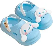 [Many Rainbows] Cinnamoroll & Bear Clogs Slip on Water Shoes Casual Summer for Toddlers Kids Children