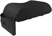 Center Console Cushion, Car Armrest Cushion | Wear Resistant Car Center Console Cover, Black Car Interior Accessories, Soft Armrest Protector with Cover