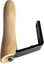 ULDIGI Steam Iron Handle Replacement Wood Handle for Clothes Steamer Comfortable Grip Compatible with Boiler Steam Irons Ironing Accessory