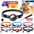 Fit Apple AirTag Cat Dog Collar Reflective Pet Collar Case Air Tag GPS Anti-lost