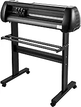 VEVOR Vinyl Cutter, 28inch Paper Feed Cutting Plotter Bundle, Adjustable Force & Speed Vinyl Printer with Powerful Stepper Motors, Signmaster Software Bundle Kit Compatible with Windows System
