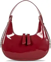 [Prpeko] Shoulder Bag Crescent Retro Y2k Hobo Handbags 90s Underarm Purse Bag Fashion Clutch Purses for Women