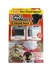 RUBY SPACE TRIANGLES 18 Value Pack (As Seen On Tv) Per Box