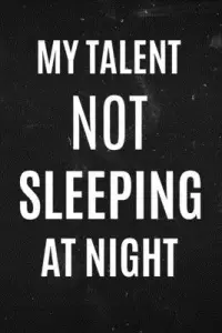 在飛比找博客來優惠-My Talent Not Sleeping at Nigh