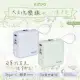 【KINYO】KPB-2303 10000mAh 10.5W Type-C/蘋果 大方塊雙線夾心隨手充行動電源(自帶線)