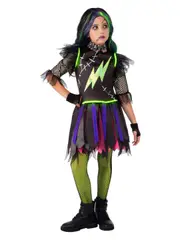 Frankie Girl Light Up Child Costume - Large