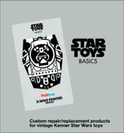 Palitoy X-wing Xwing 1978 -82 Vintage Star Wars replacement Sticker REAR ONLY