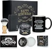 Birthday Gifts for Men - Coffee Cup Gift Box, Unique Ideas for Him, Happy Birthday Set for Husband, Father, Brother, Son, Boss, Boyfriend