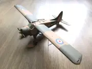 DHC-2 BEAVER "ROYAL ARMY" AIRFIX NICE BUILT 1/72