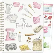 ceiba tree Blank Recipe Book to Write in Your Own Recipes Notebook Cookbook Journal 8.5" x 11" with Stickers for Gifts Ideas for Women Wife Mom 120 Pages