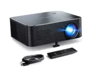 Apeman LC650 Full HD Native 1080P 6000 Lumens Video Projector