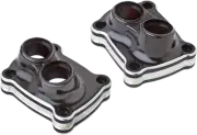 Arlen Ness 10-Gauge Lifter Block Covers Chrome 12-583