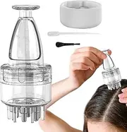 Scalp Oiling Tool Bottle - Scalp Oil Applicator Bottle | Root Comb Oil Applicator | Multipurpose Hair Oil Dispenser Hair Oil Applicator | Versatile Hair Scalp Massager Hair Oil Massager For Hair