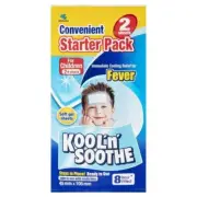 Kool n Soothe Kids Fever Relief 2 Soft Gel Sheets
