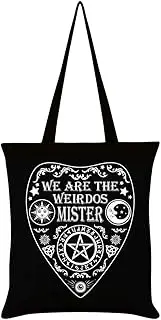 [Grindstore] We Are The Weirdos Mister Ouija Tote Bag (UK Size: One Size) (Black)