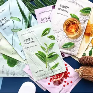 韓國Innisfree我的真萃面膜【LaLa V】my real squeeze mask 鮮榨鮮潤 平價面膜 悅詩風吟