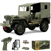 Ritaosan Military RCC 1/10 Off-Road Jeep 4WD Standard Equipment Winch Canvas