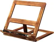 ERINGOGO 1PC Wooden Book Reading Rack Myopia Prevention Bracket Versatile Tablet Support for Home Office Library Smooth Surface for Safe Use