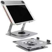 BambooMN Universal Metal Bamboo Book Stand