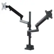 Startech ARMDUALPIVOT Desk Mount Dual Monitor Arm - 32in VESA