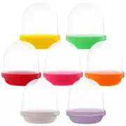 Capsule Vending Machine Translucent Acorn Capsules Empty 100 pcs 1.1 inch - G...