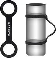 (2 Pack) Water Bottle Carrier Grip,Water Handle Grip,Cup Strap, Soft Band Holder Strap Makes Any Bottle Handheld. for Running Bike, Gym or Jogging