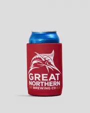 [Great Northern] Great Northern Gn Maroon Stubby Cooler in Maroon Red One Size