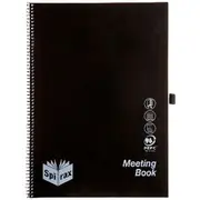 Spirax A4 PP Meeting Book 140 Page