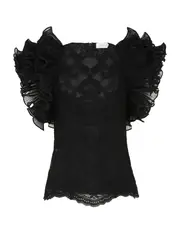 [ZIMMERMANN] Crush Lace Frill Bodice