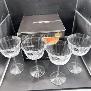Set of 4 Luigi Bormioli Bach Retro Fizz Glasses Glassware
