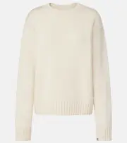 [Extreme Cashmere] Extreme Cashmere Oldie cashmere sweater One Size white