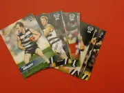 2008 AFL Select Geelong Cats 12 card Team Set. Ablett, Chapman, Bartel, Selwood