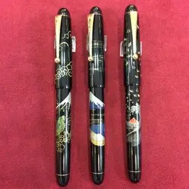 日本 NAMIKI NIPPON ART 平蒔繪富士山系列 14K金尖 鋼筆(FN-35SM) 國光會製 三款可選