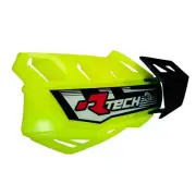 Racetech Handguards FLX With Mounting Kit (Neon Yellow) Motocross MX Off-Road