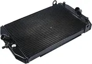 Motorcycle Black Radiator Oil Cooler For XVZ1300 XVZ 1300 ROYAL STAR 1999-2013 2012 2011 2010 2009 2008 2007 2006 2005 04 accessories