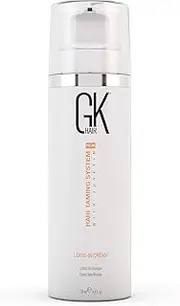 GK Hair Global Keratin Leave in Conditioner Cream (130ml/ 4.4 fl. oz)For Detangling Smoothing Strengthening Moisturizing & Frizz Control, Good For Dry Damaged Hair - Sulfate Free Color Safe For All Hair Types (130ml)