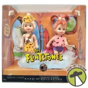 Barbie The Flintstones Kelly & Tommy as Pebbles and Bamm Bamm Dolls NEW
