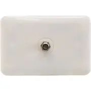 TRANSCO TVFW Super Slim 'F' TV Wall Plate Socket To Socket Wafer Series Thin