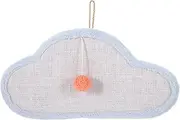 COSMEVIVI Cloud Shape Hanging Cat Scratch Pad Grinding Mat for Cats Nonslip Protect Furniture for Play and Paw Care