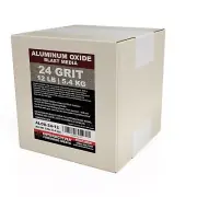 #24 Aluminum Oxide - 12 LBS - Coarse Premium Long-Lasting Sand Blasting Media...