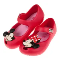 在飛比找momo購物網優惠-【布布童鞋】Disney迪士尼米奇米妮童年玩伴紅色輕便公主涼