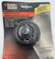 Black & Decker RS-136 String Trimmer Bump Feed Spool CST500 Thru ST6800