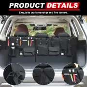Cloth Car Rear Seat Back Storage Bag For Subaru Forester 2019-2024 Tool Tidy Bag (for: Subaru)