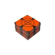 New 100pcs 3M Orange Reflect Sheet 20x20mm Reflective Tape Target For Surveying