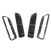 Dumb Black Side Grill Grille Fender Vents Replacement For Bmw E46 M3 01-06