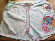 Care Bears Tie Dye Shorts 2X Cotton/Polyester XXL New